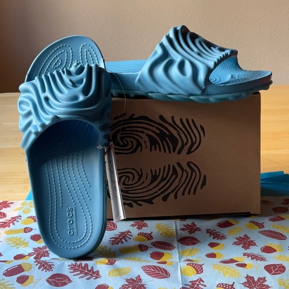 💙 SALEHE BEMBURY X CROCS THE POLLEX SLIDE  💙 NWT 💙 - Picture 9 of 16